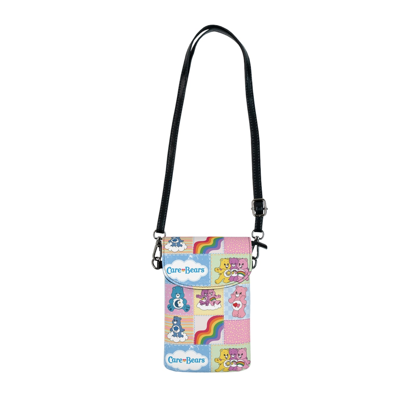 Care Bear Patchwork Cell Phone Wallet Bag
