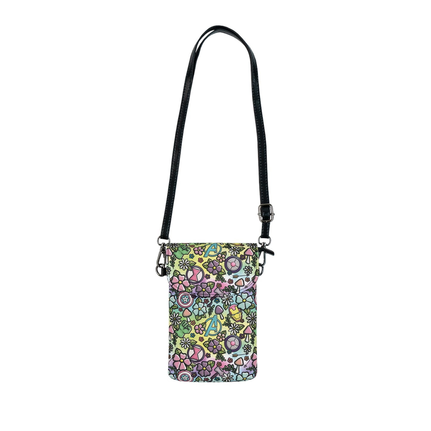 Pastel Avengers Cottagecore Cell Phone Wallet Bag