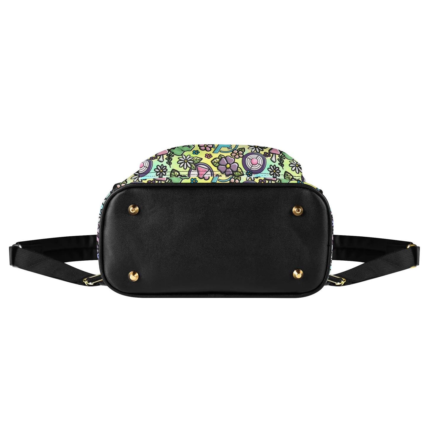 Pastel Avengers Superhero Cottagecore Mini Leather Backpack