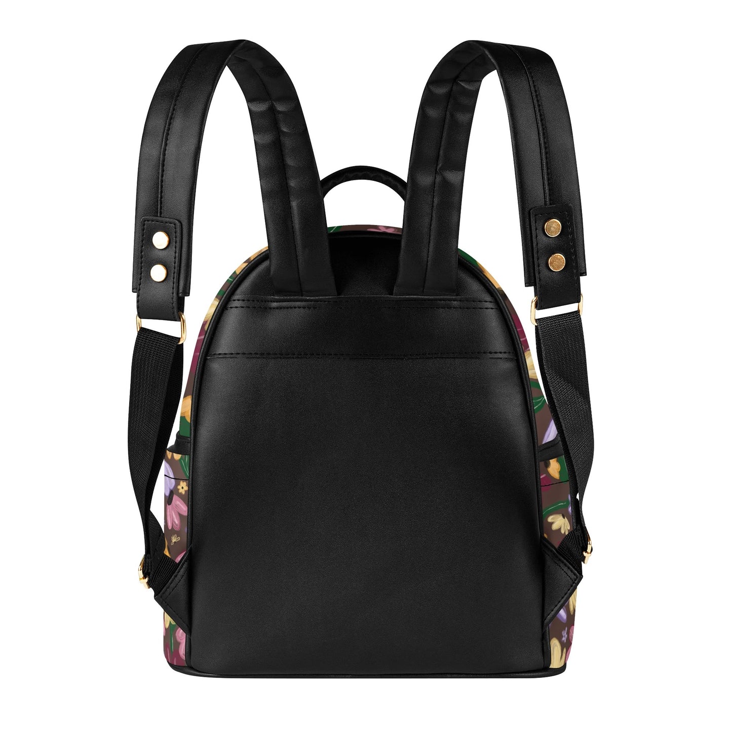 Acoustic Piano Floral Swiftie Mini Leather Backpack