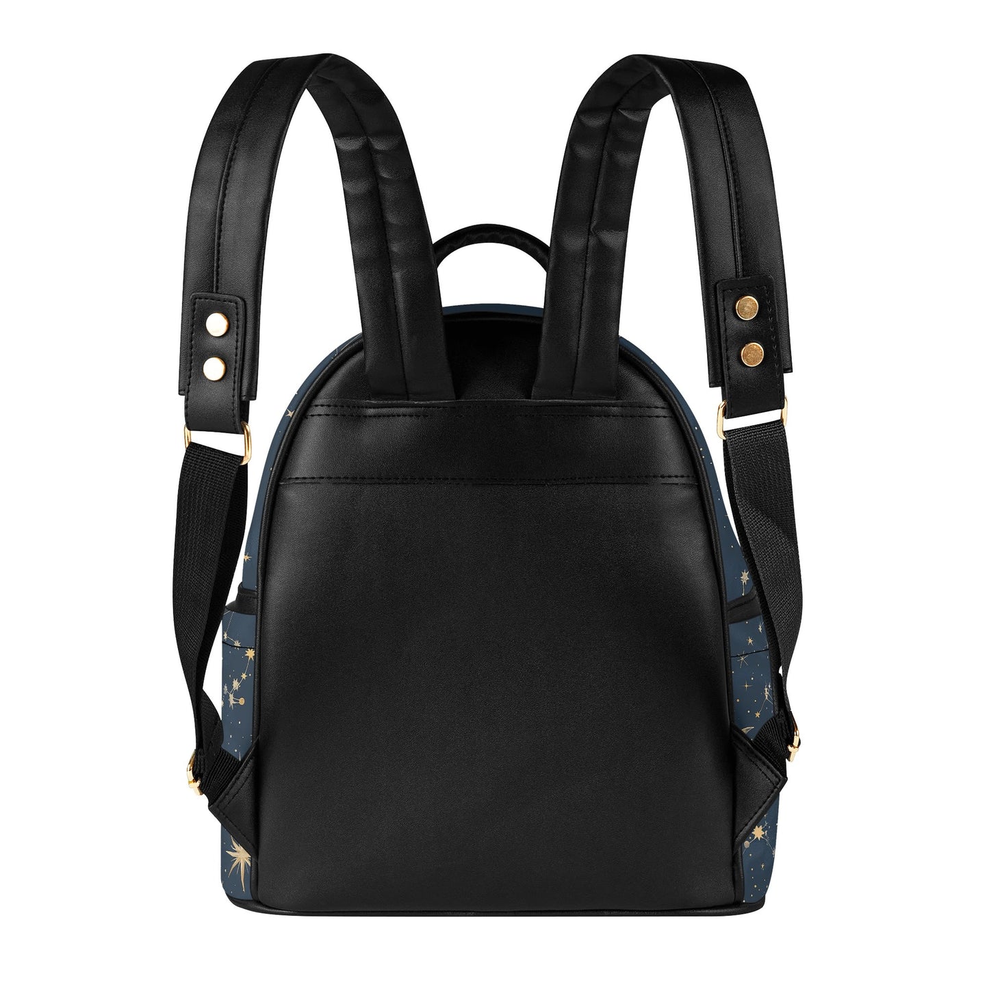 Celestial Sun Moon Mini Leather Backpack