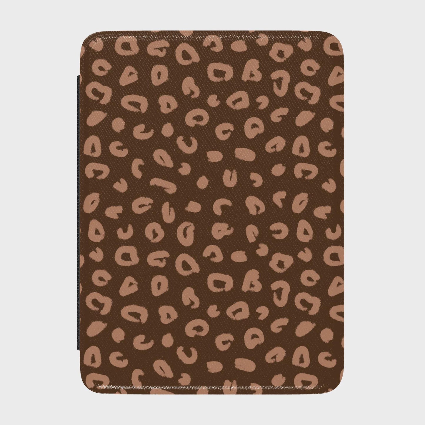 Cheetah Print Leather Kindle Case with Hand Strap