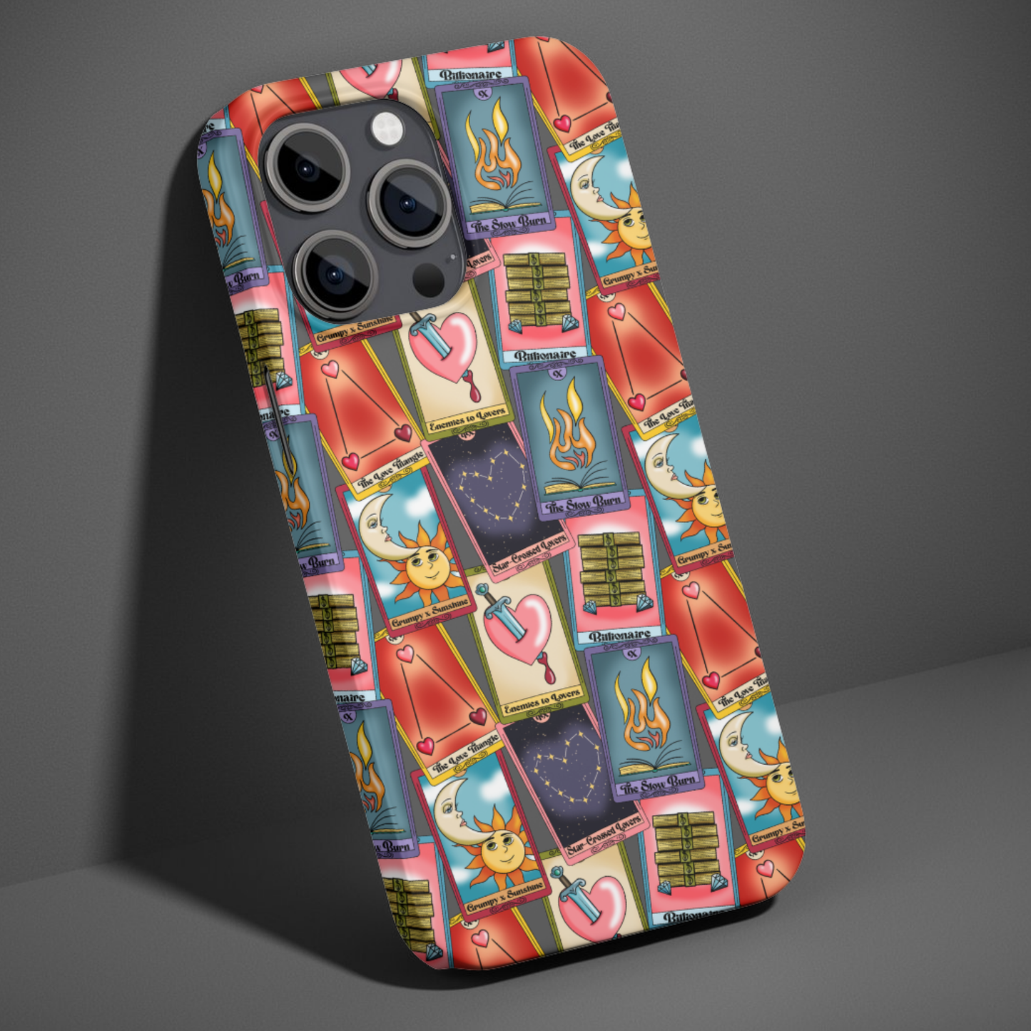 Bookish Tropes Tarot Phone Case