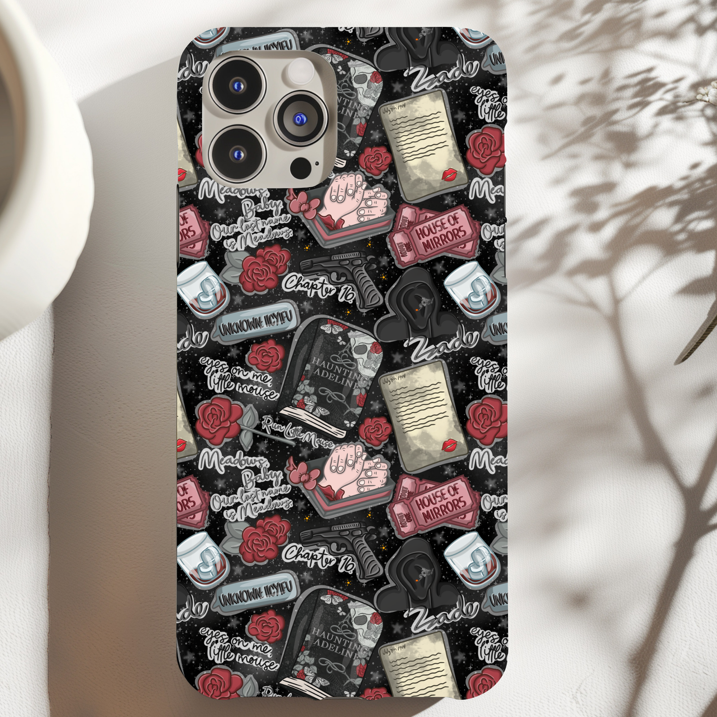 Bookish Haunting Adeline Phone Case