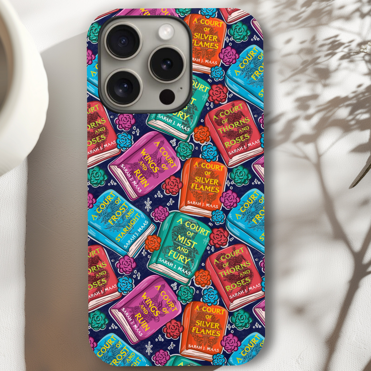 Bookish ACOTAR Books Phone Case