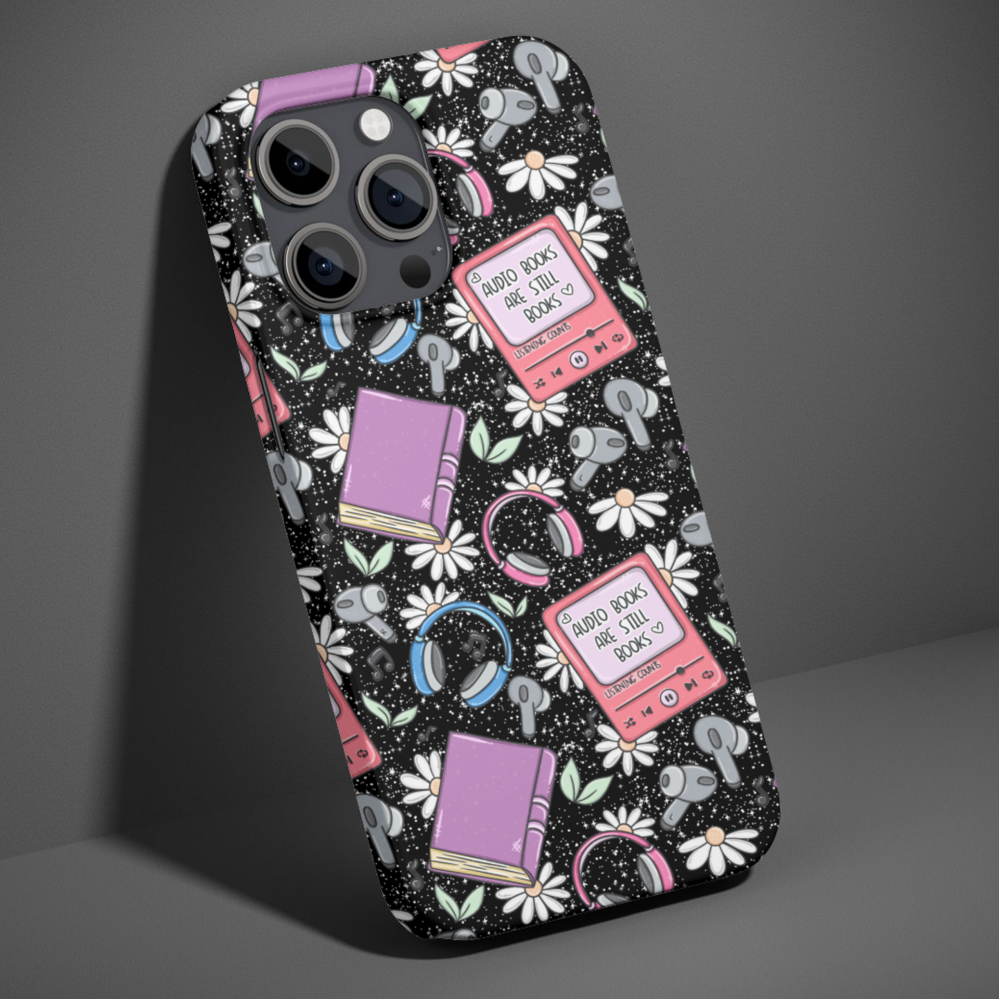 Audiobooks Are Still Books Phone Case