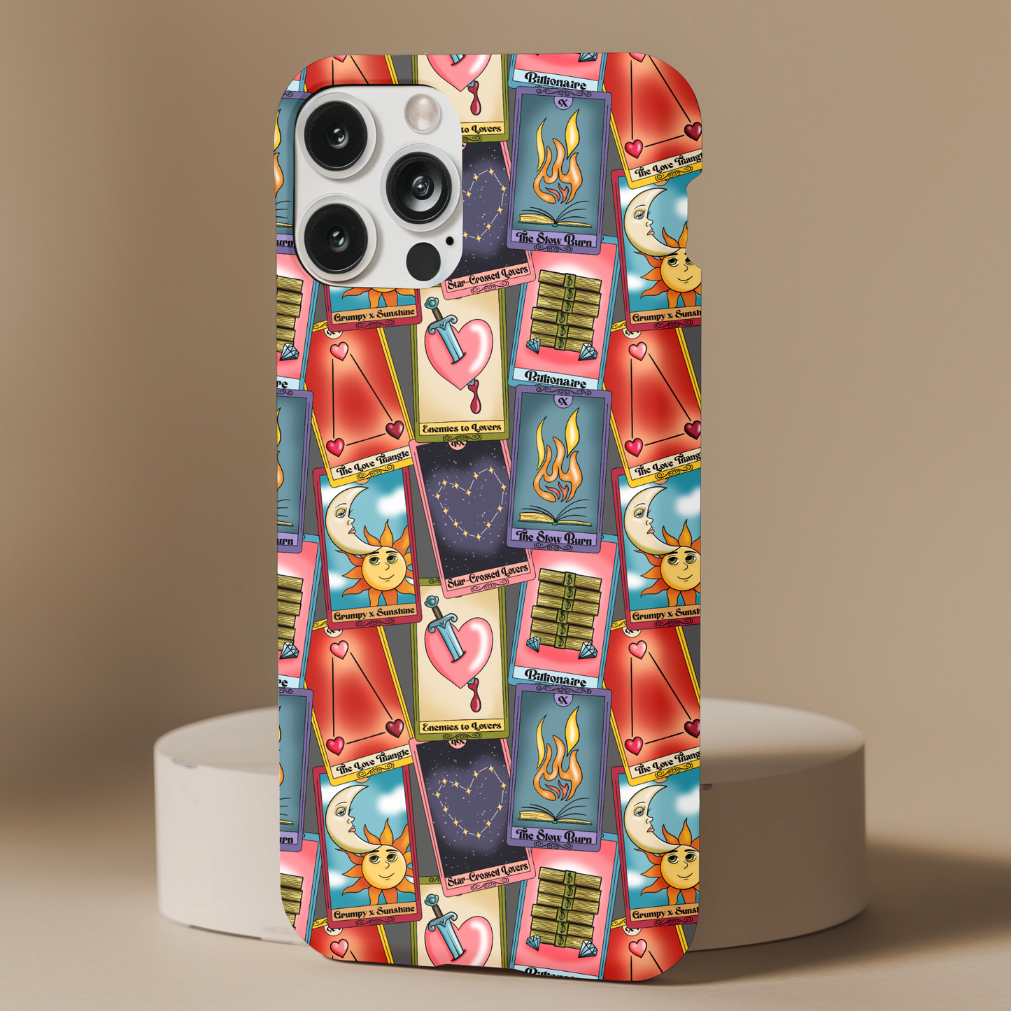Bookish Tropes Tarot Phone Case