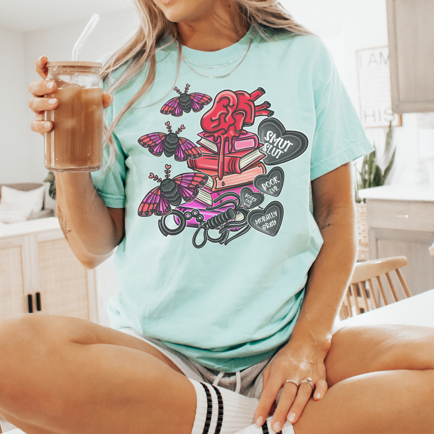 Bookish Smut Slut Comfort Colors® Shirt Sweatshirt