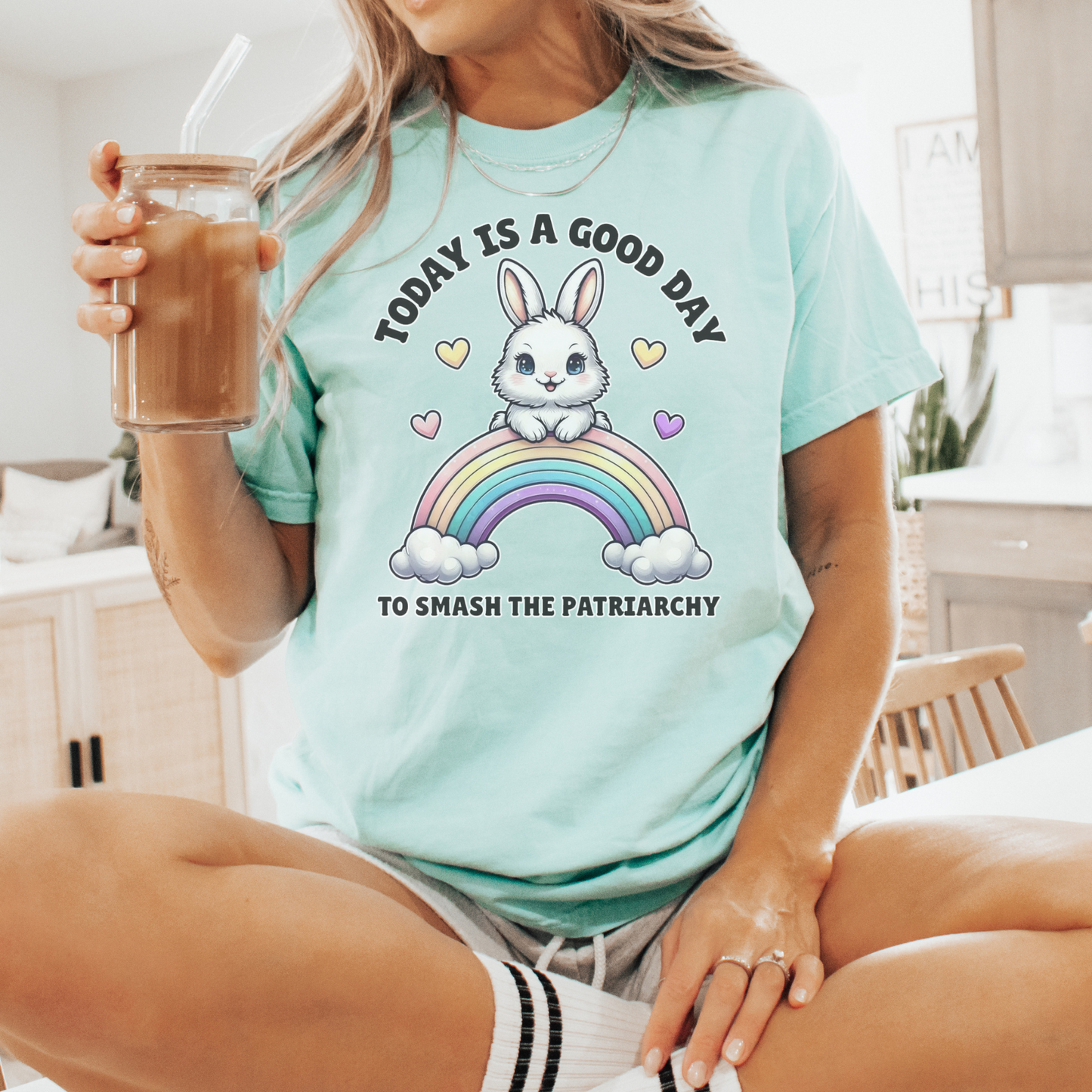 Today Is A Good Day To Smash The Patriarchy Comfort Colors® Shirt Sweatshirt