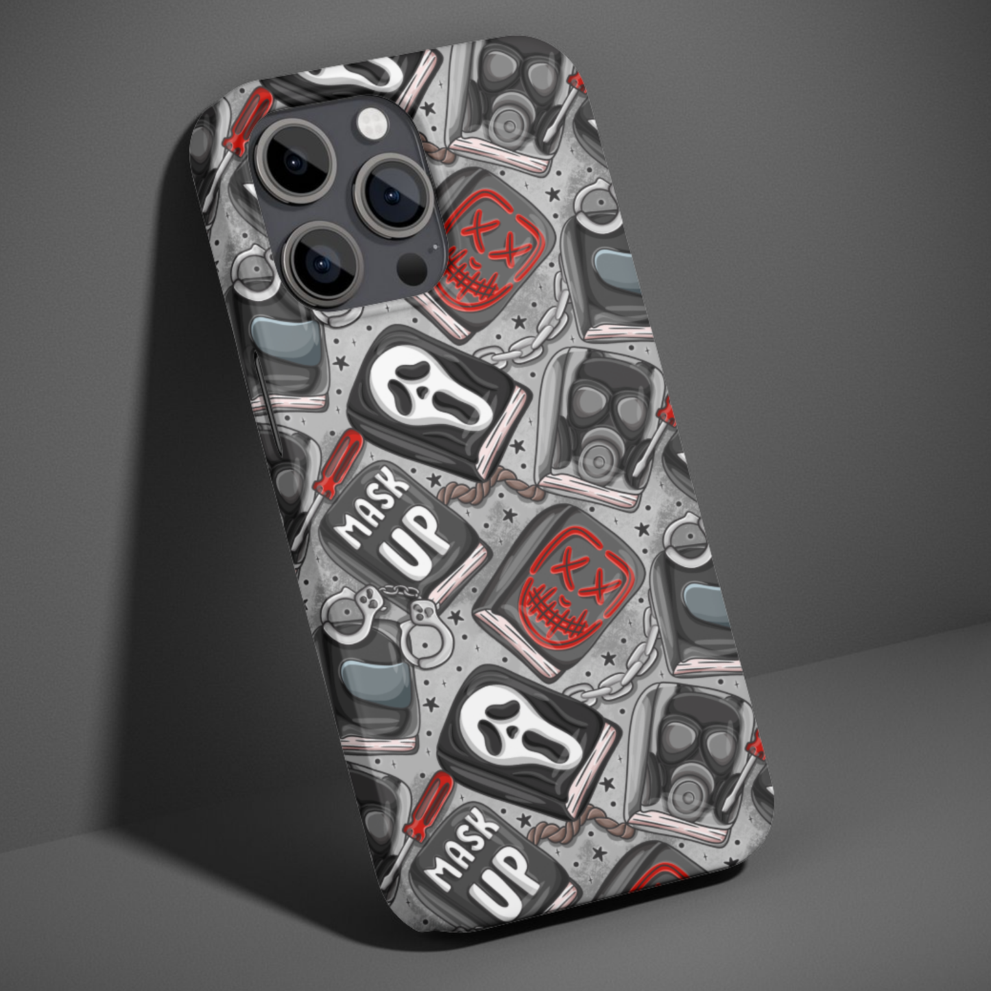 Bookish Spicy Mask Up Phone Case
