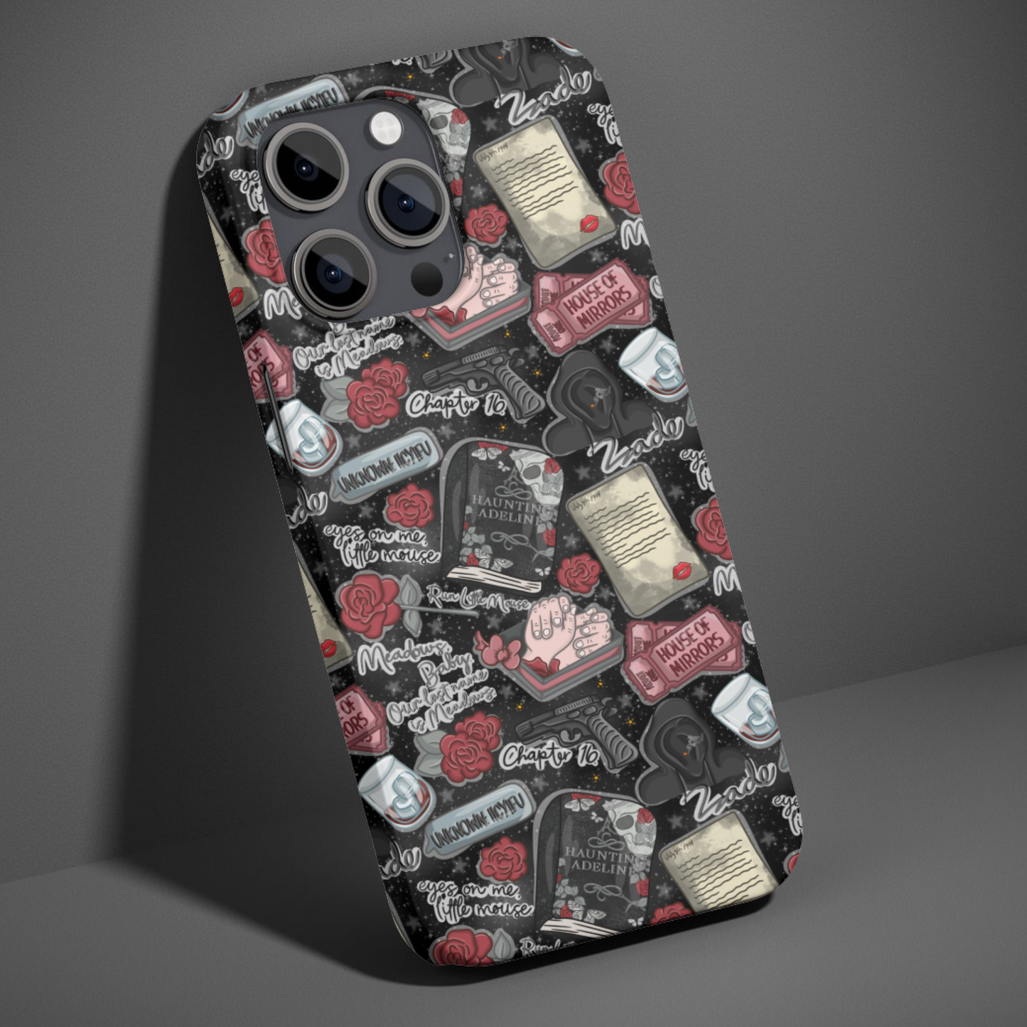 Bookish Haunting Adeline Phone Case