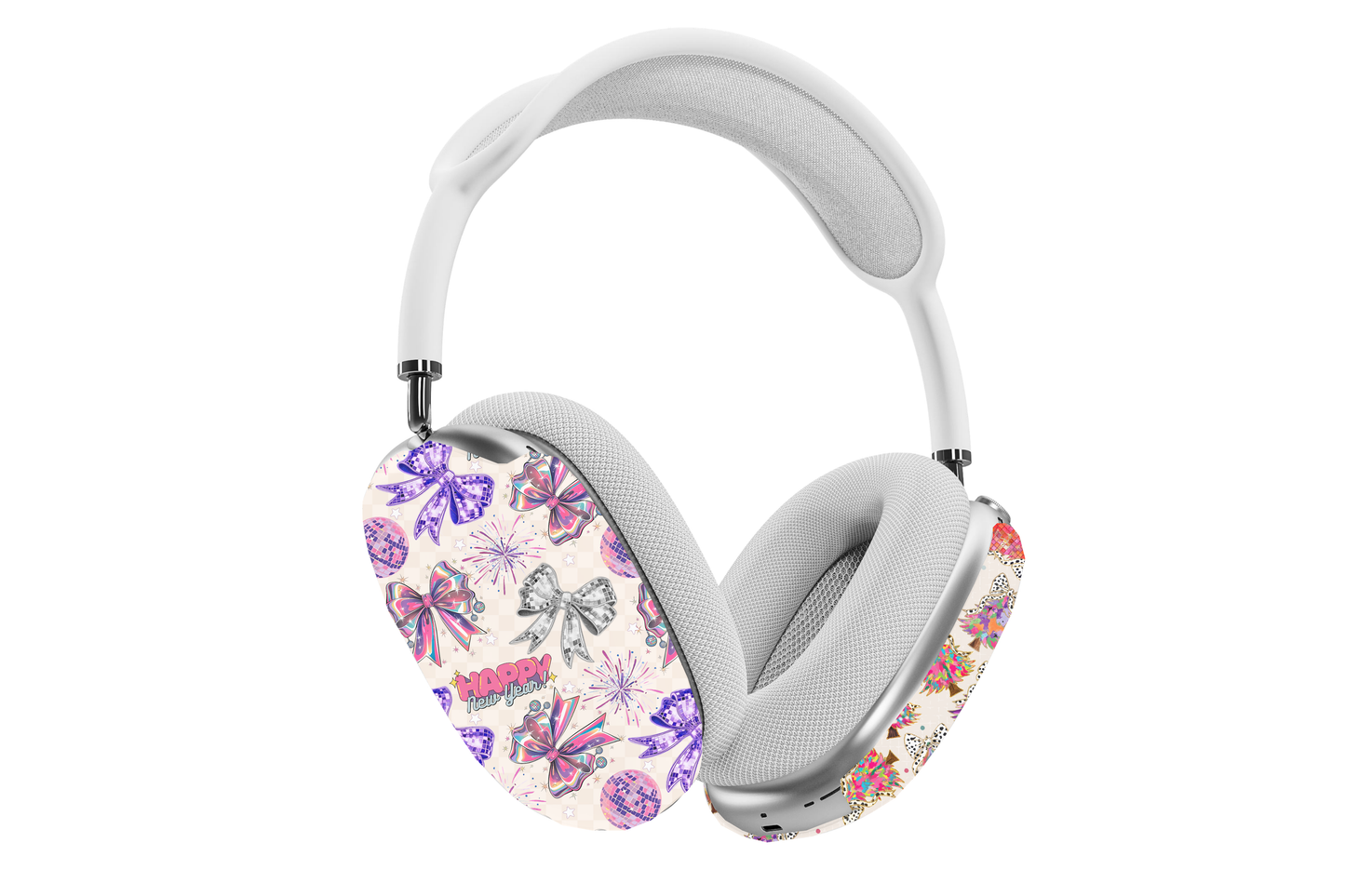 Coquette New Years Bows AirPods Max Case
