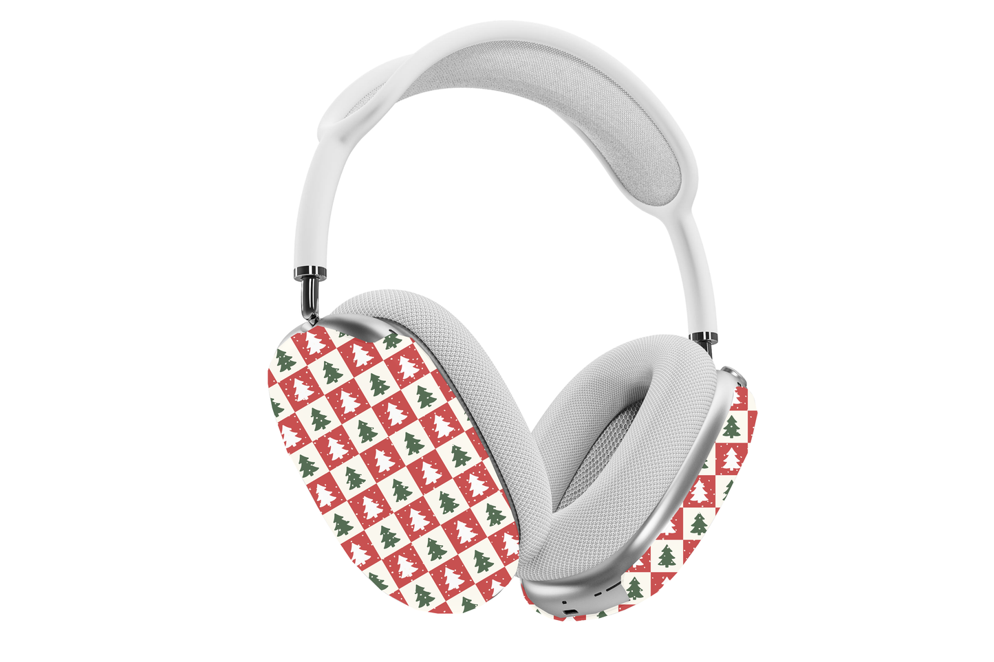 Christmas Tree Checkers AirPods Max Case