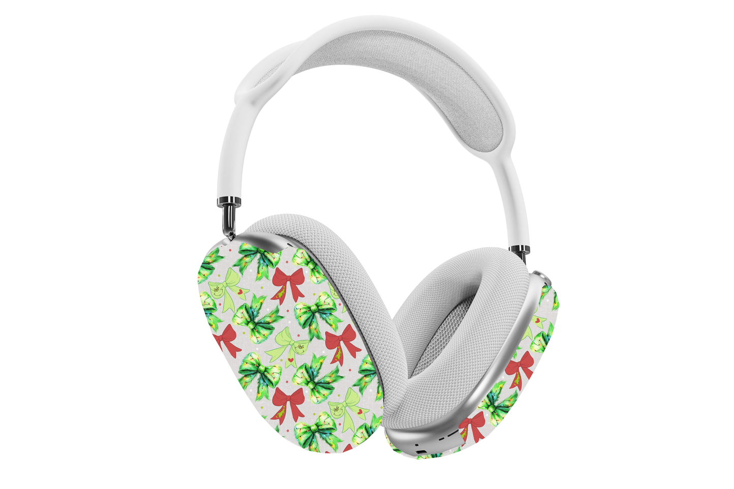 Coquette Grinch Bows AirPods Max Case