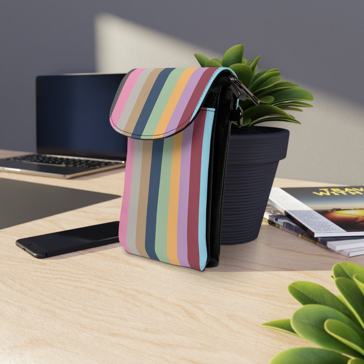 Eras Stripes TSwift Cell Phone Wallet Bag