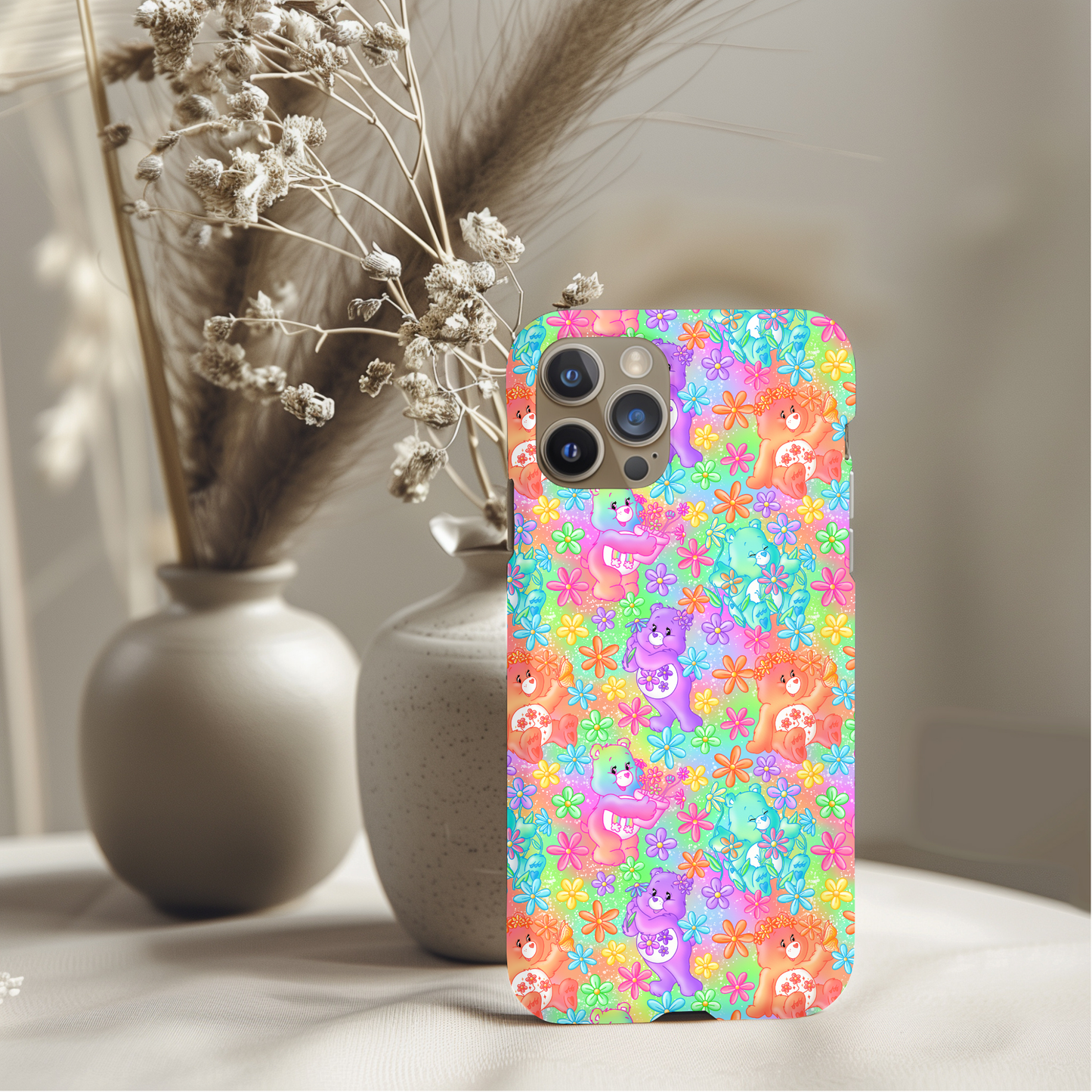 Care Bear Floral Phone Case