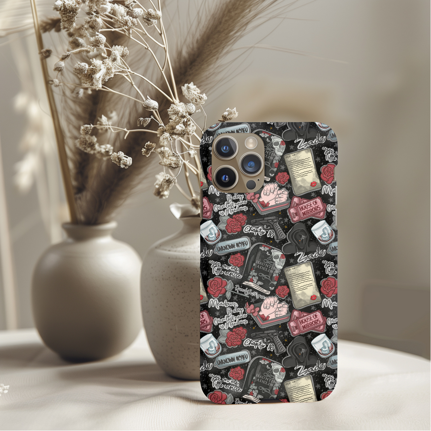 Bookish Haunting Adeline Phone Case