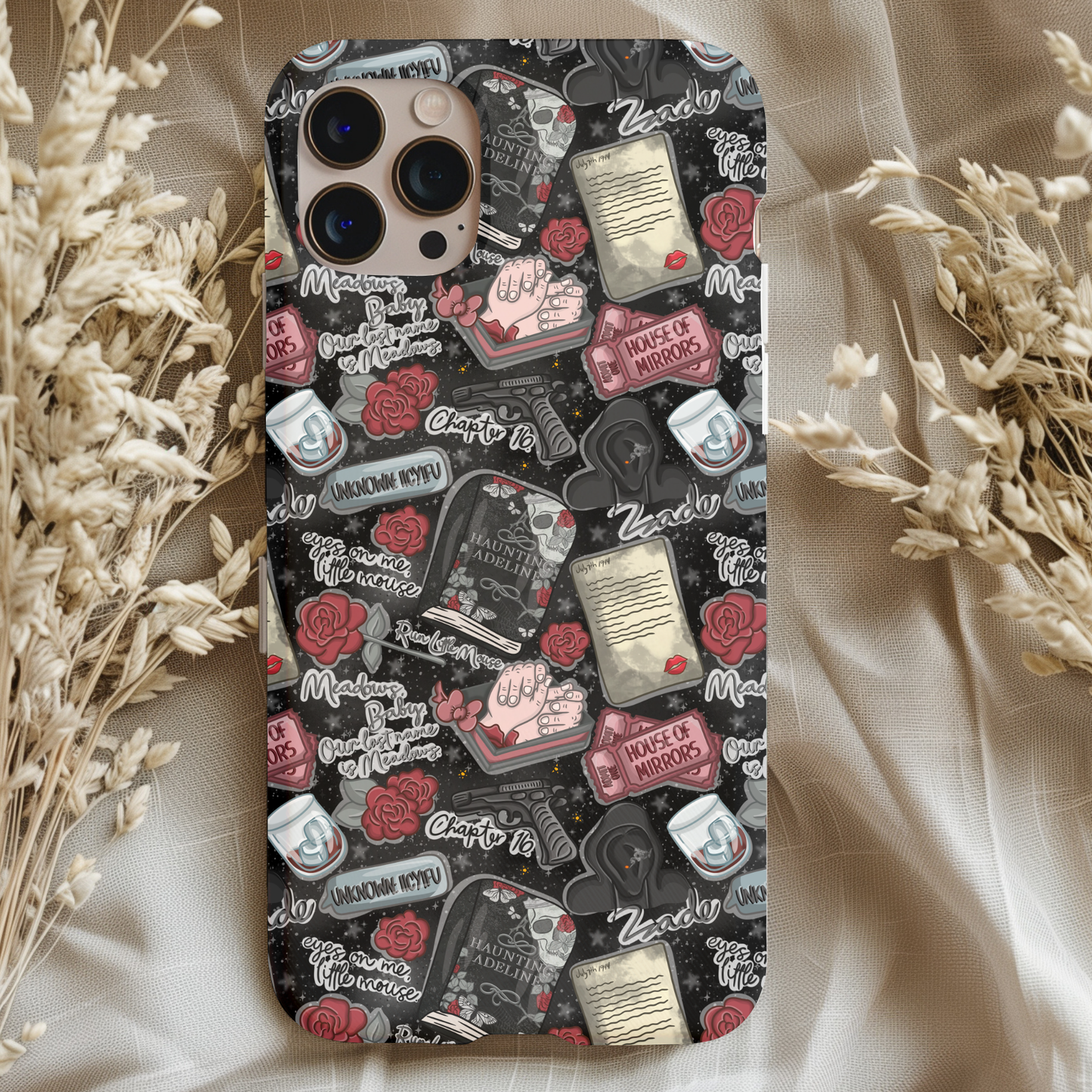 Bookish Haunting Adeline Phone Case