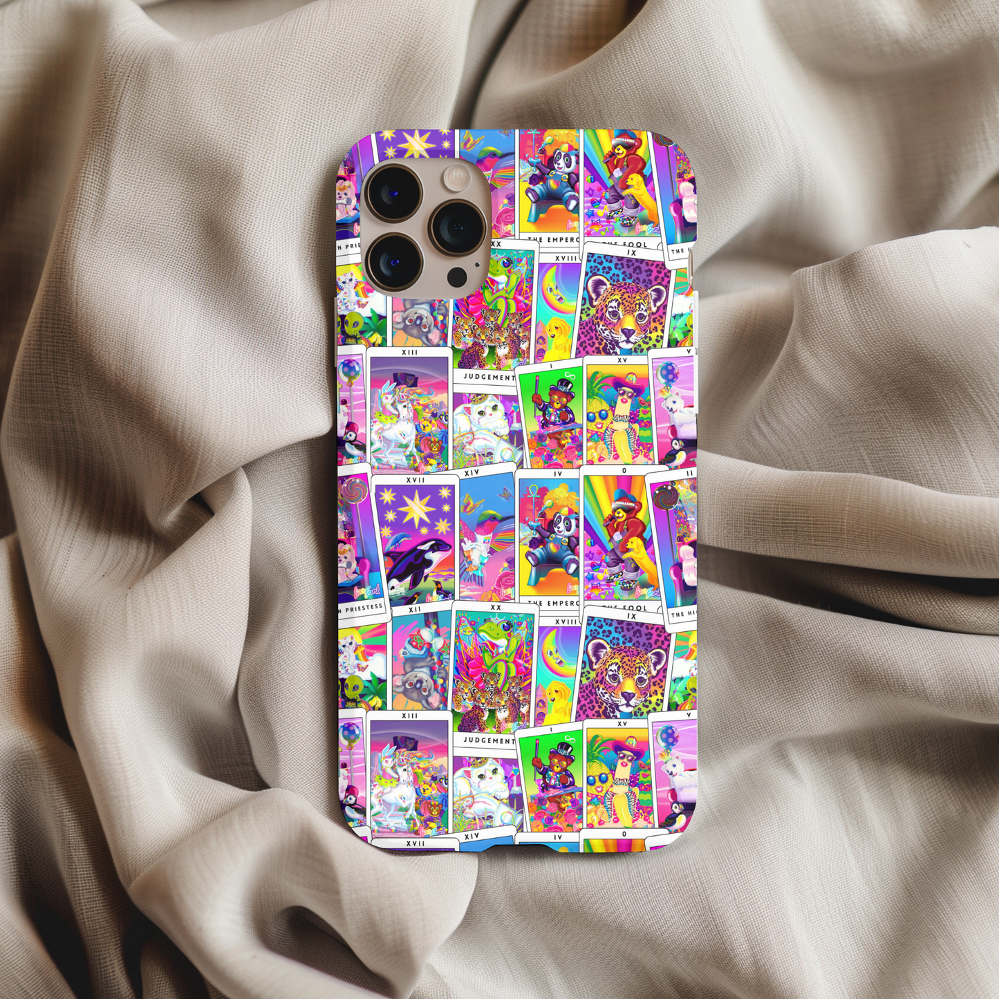 Nostalgic Lisa Frank Tarot Cards Phone Case