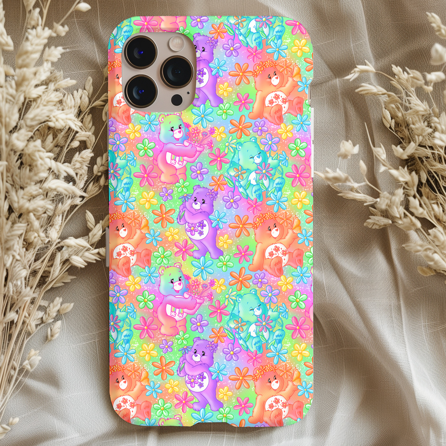 Care Bear Floral Phone Case