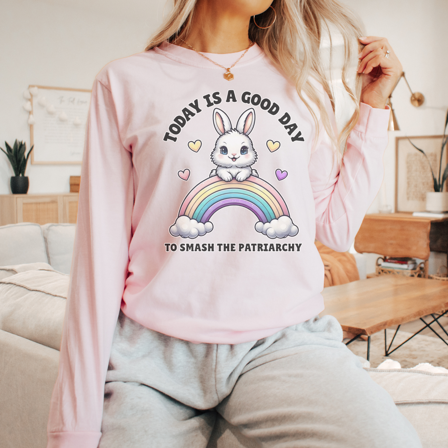 Today Is A Good Day To Smash The Patriarchy Comfort Colors® Shirt Sweatshirt