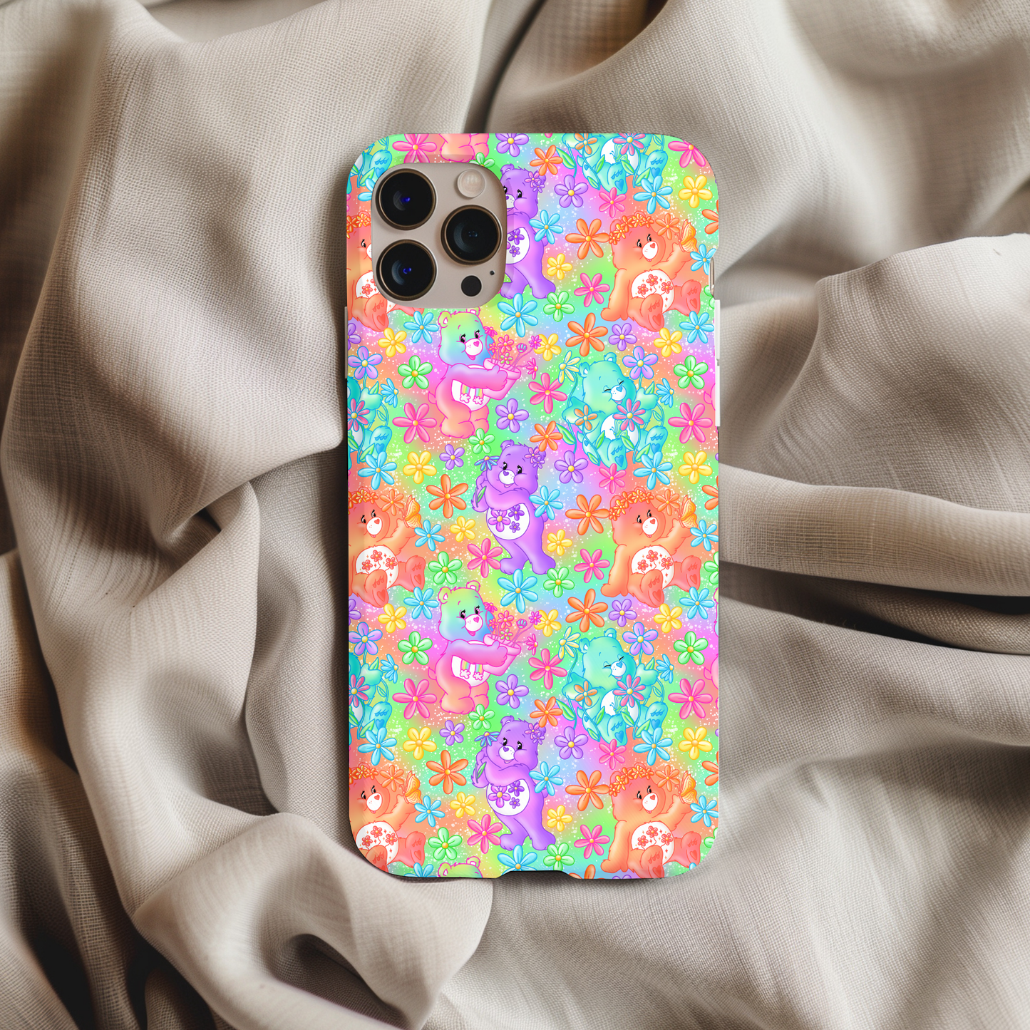 Care Bear Floral Phone Case