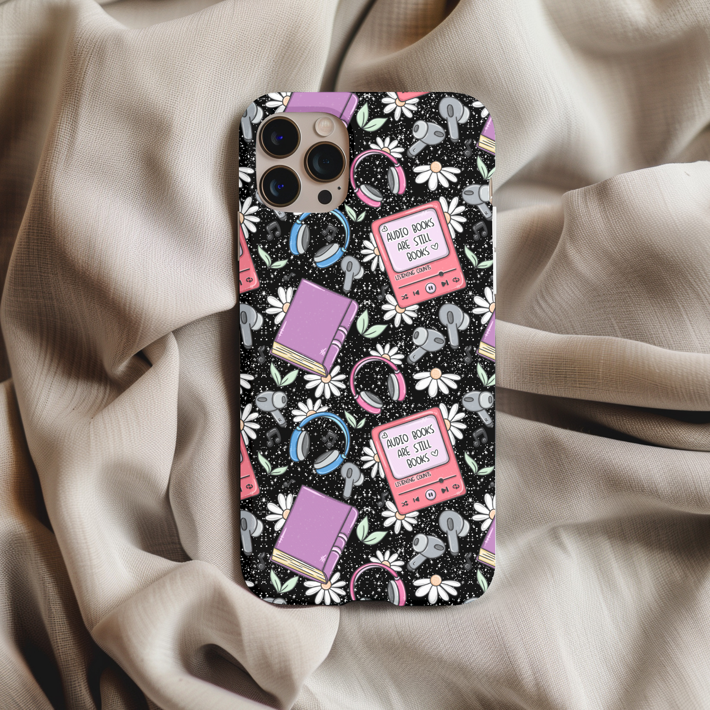 Audiobooks Are Still Books Phone Case