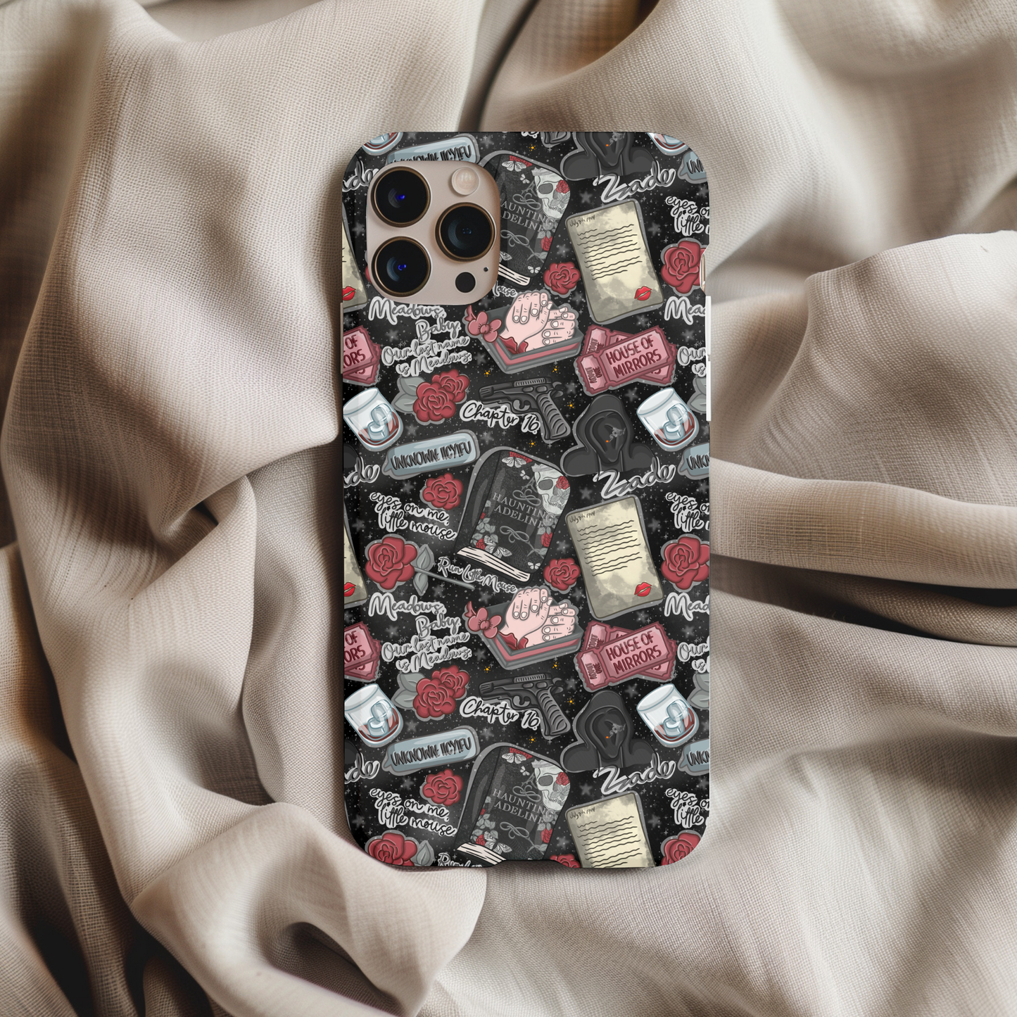 Bookish Haunting Adeline Phone Case
