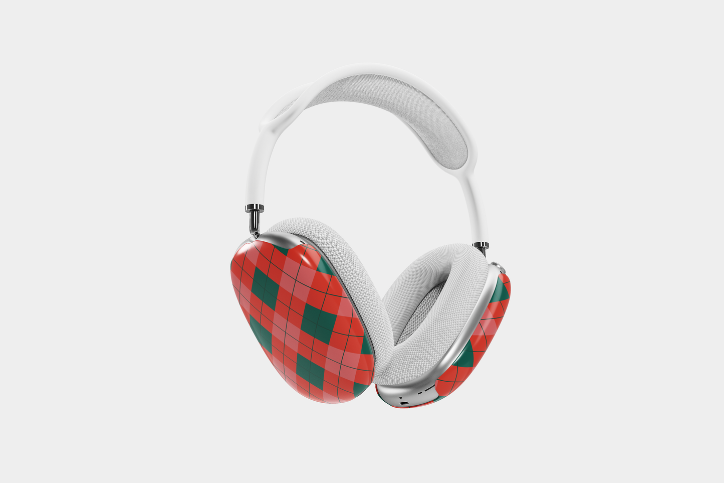 Christmas Plaid AirPods Max case