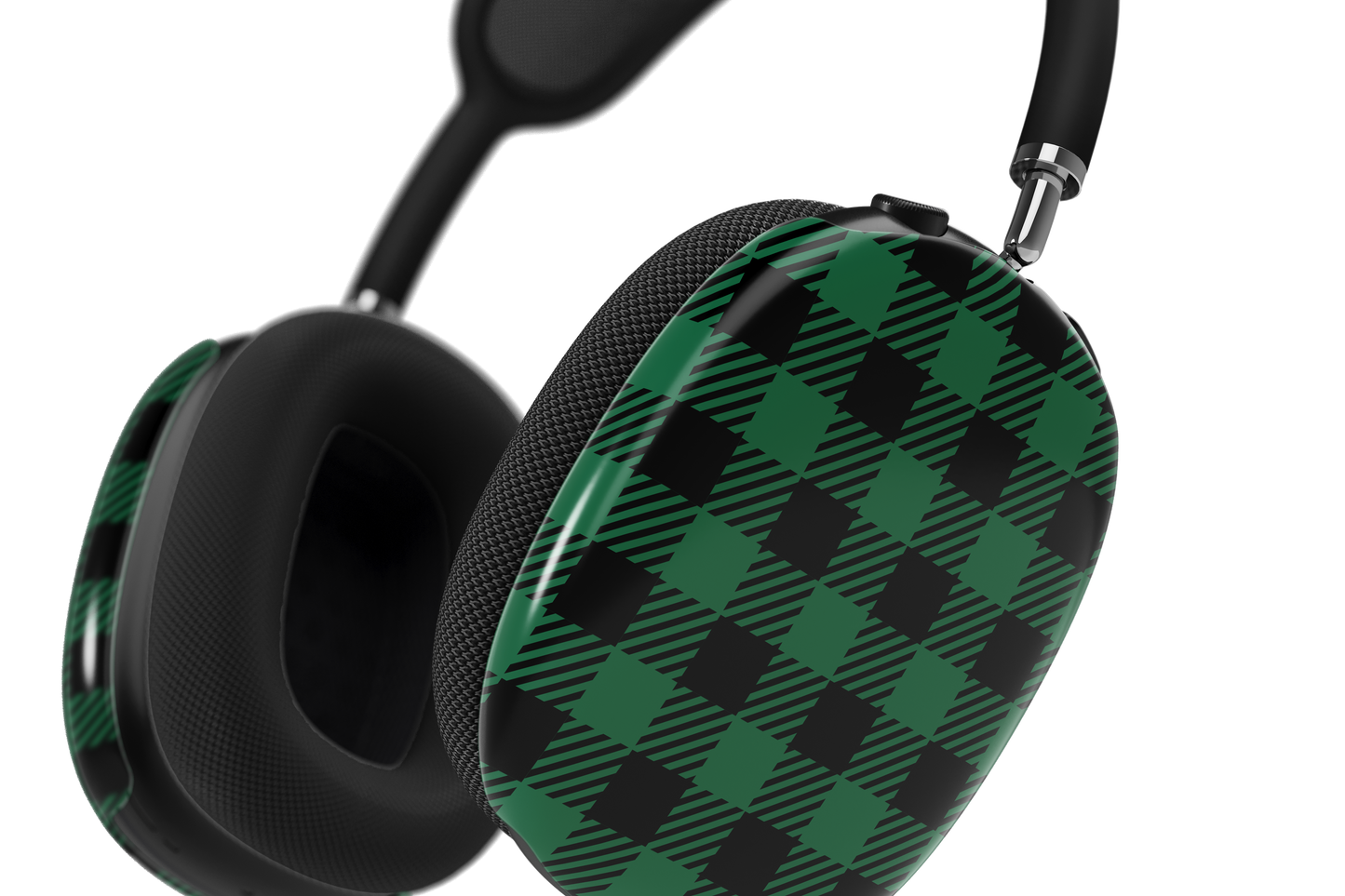Green Buffalo Plaid AirPods Max Case
