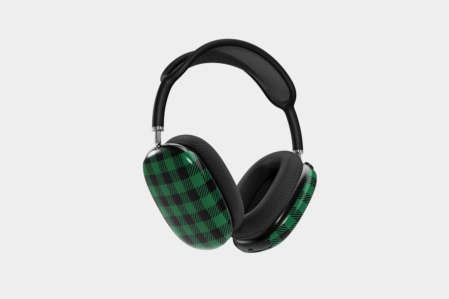 Green Buffalo Plaid AirPods Max Case