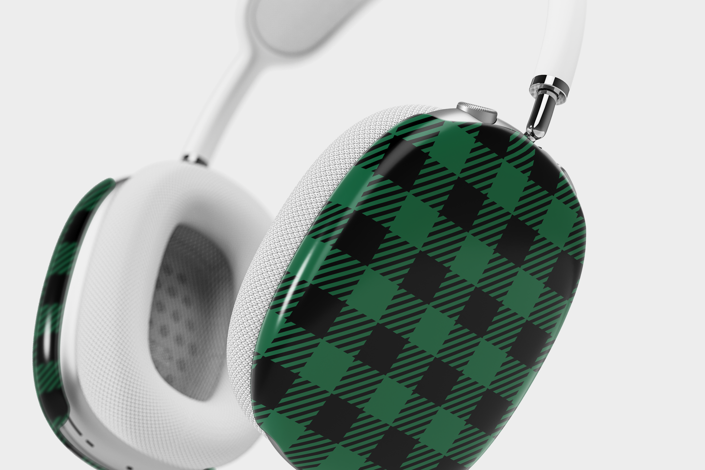 Green Buffalo Plaid AirPods Max Case