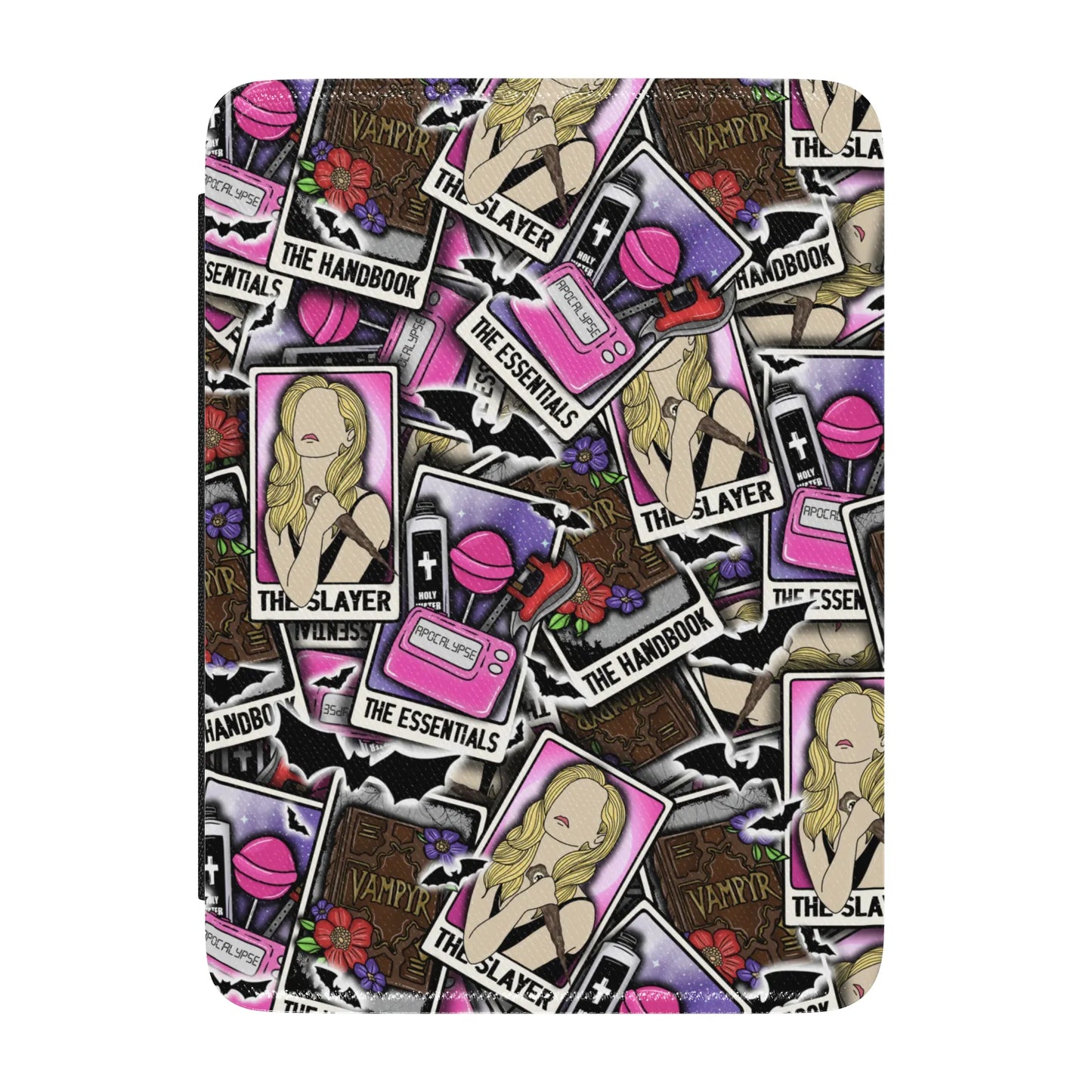 Buffy the Vampire Slayer Tarot Leather Kindle Case with Hand Strap