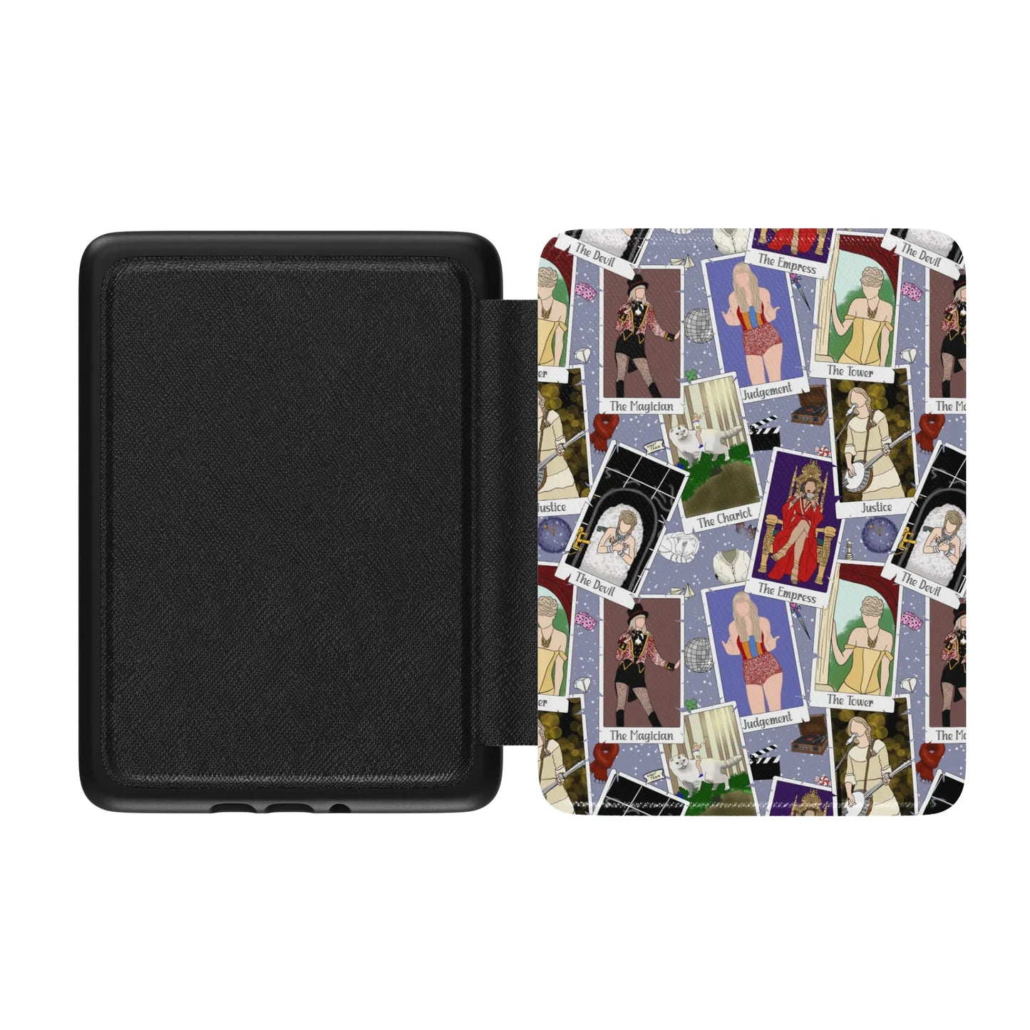 Swiftie Tarot Leather Kindle Case with Hand Strap