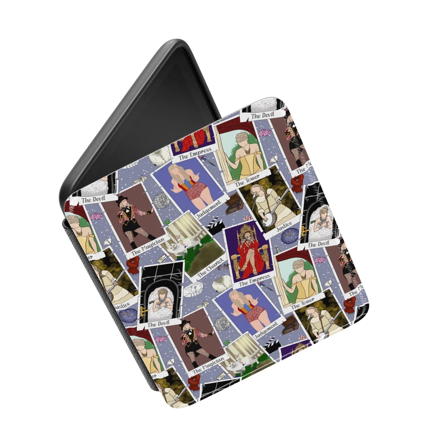 Swiftie Tarot Leather Kindle Case with Hand Strap