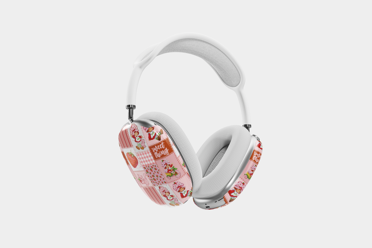 Strawberry Shortcake Patchwork AirPods Max Case