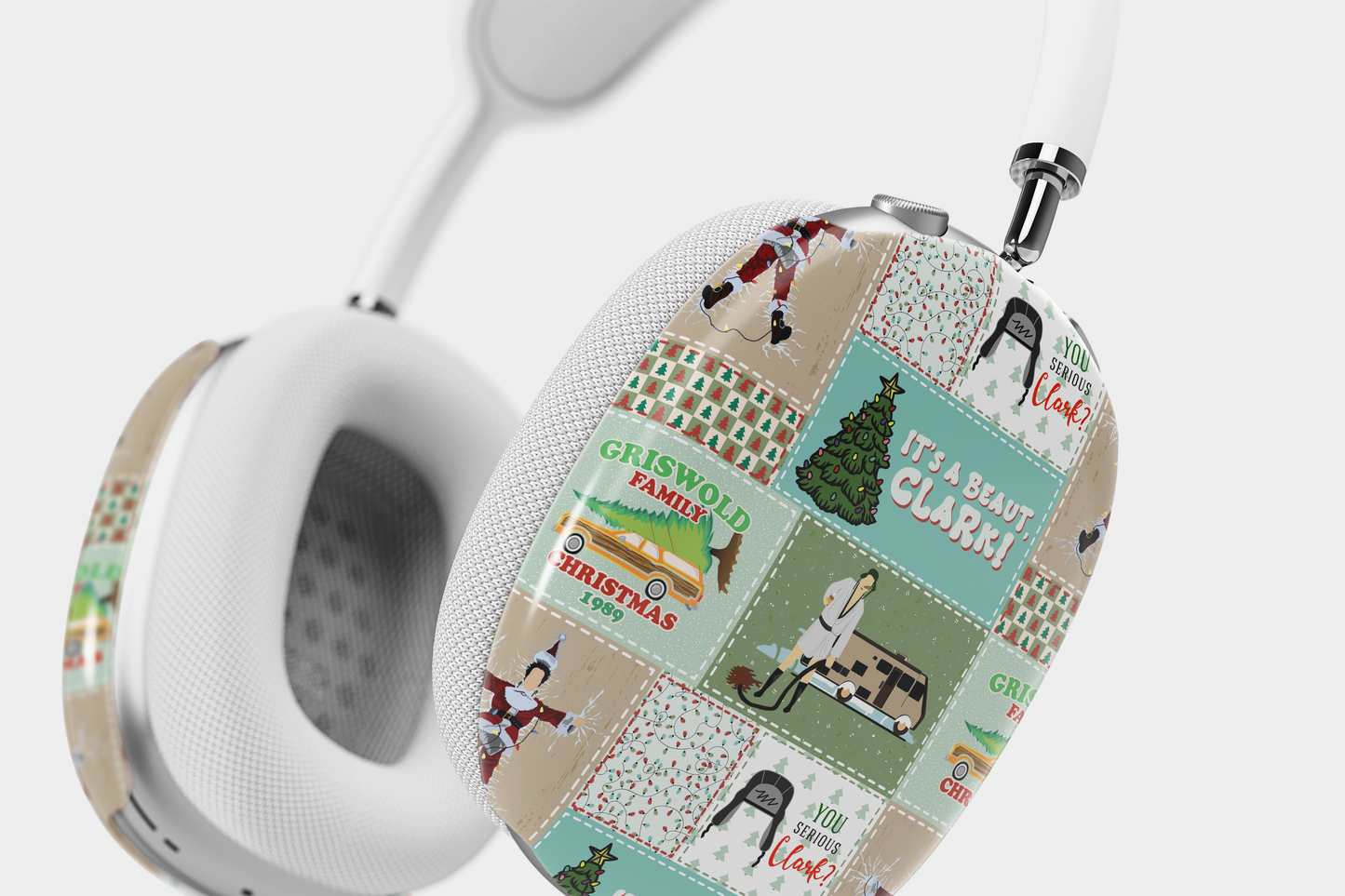 Christmas Vacation Patchwork AirPods Max Case
