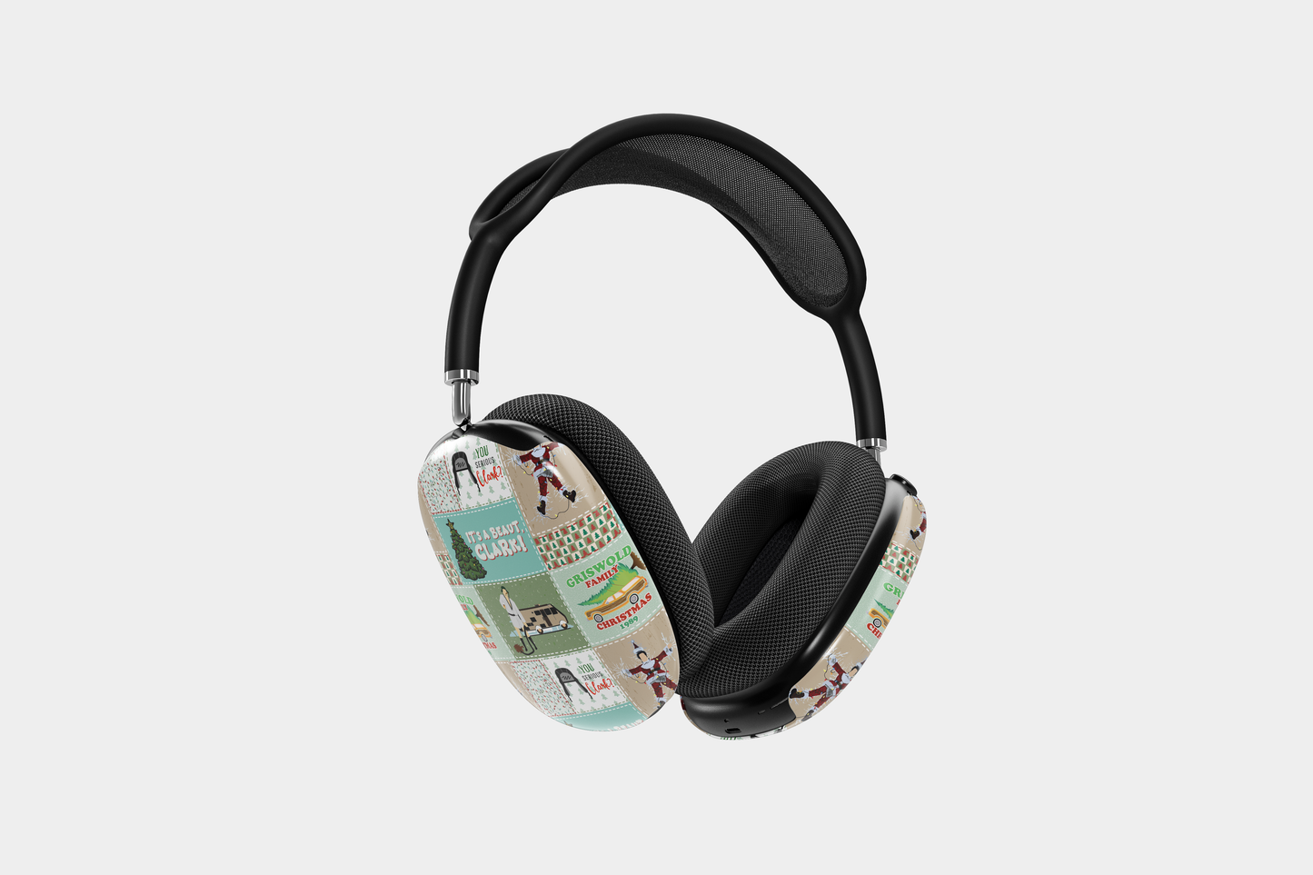 Christmas Vacation Patchwork AirPods Max Case