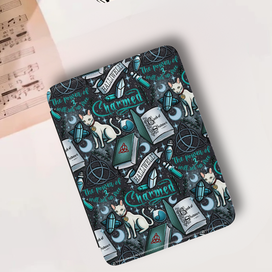 Charmed Sisters Three Leather Kindle Case with Hand Strap