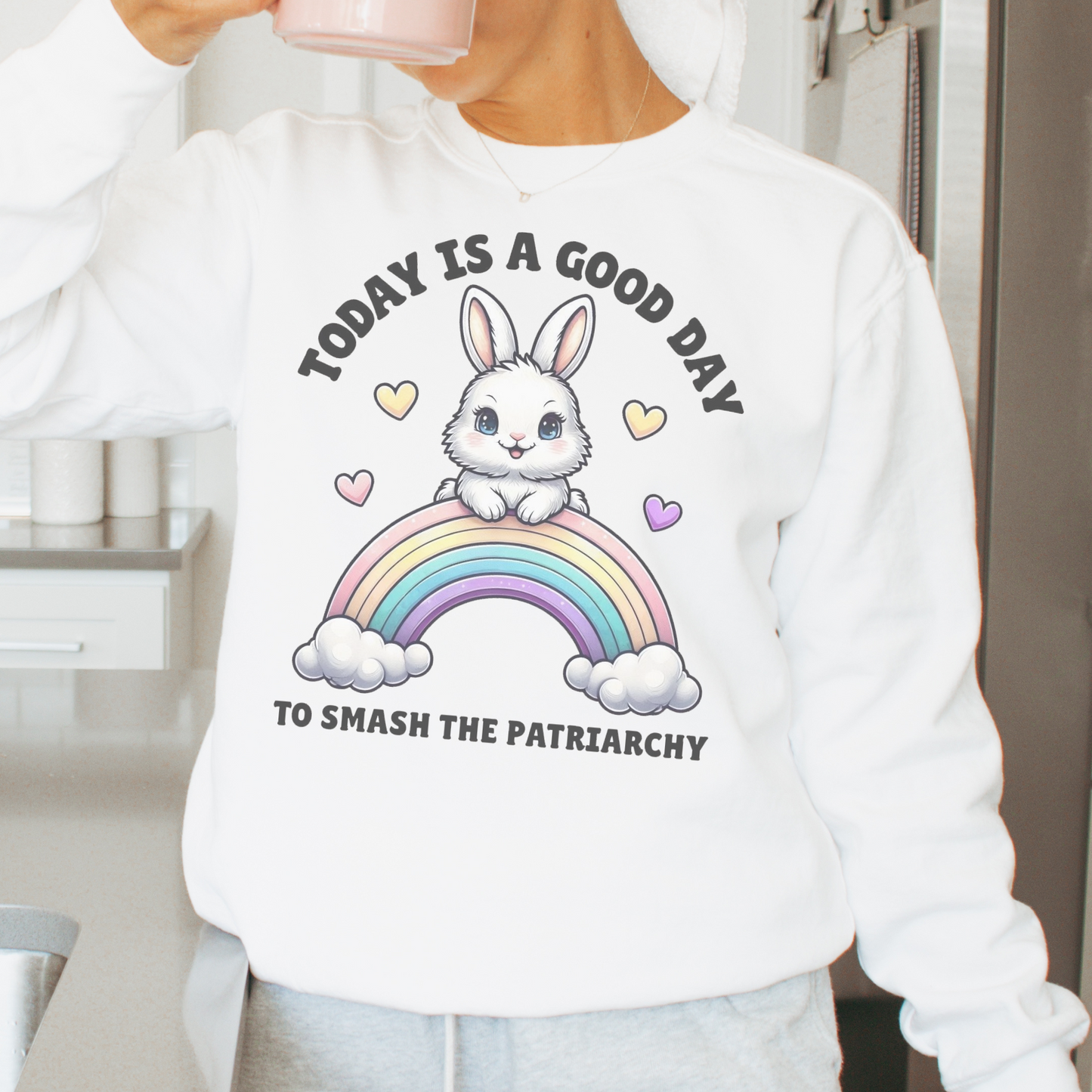 Today Is A Good Day To Smash The Patriarchy Comfort Colors® Shirt Sweatshirt