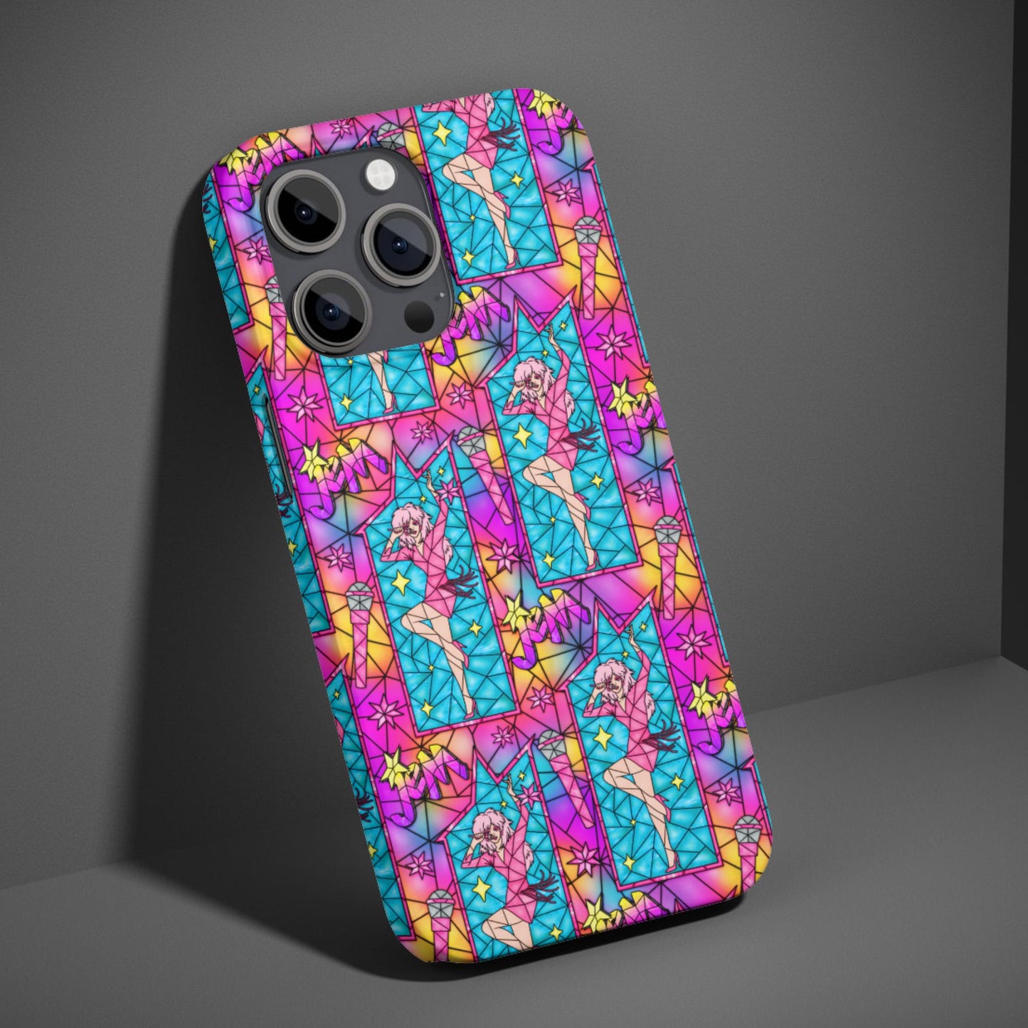Nostalgic Jem Stained Glass Phone Case