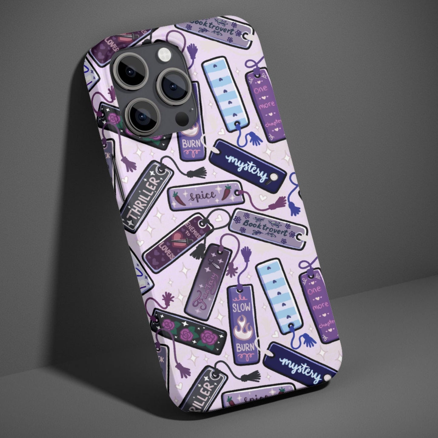 Bookmark Tropes Bookish Phone Case