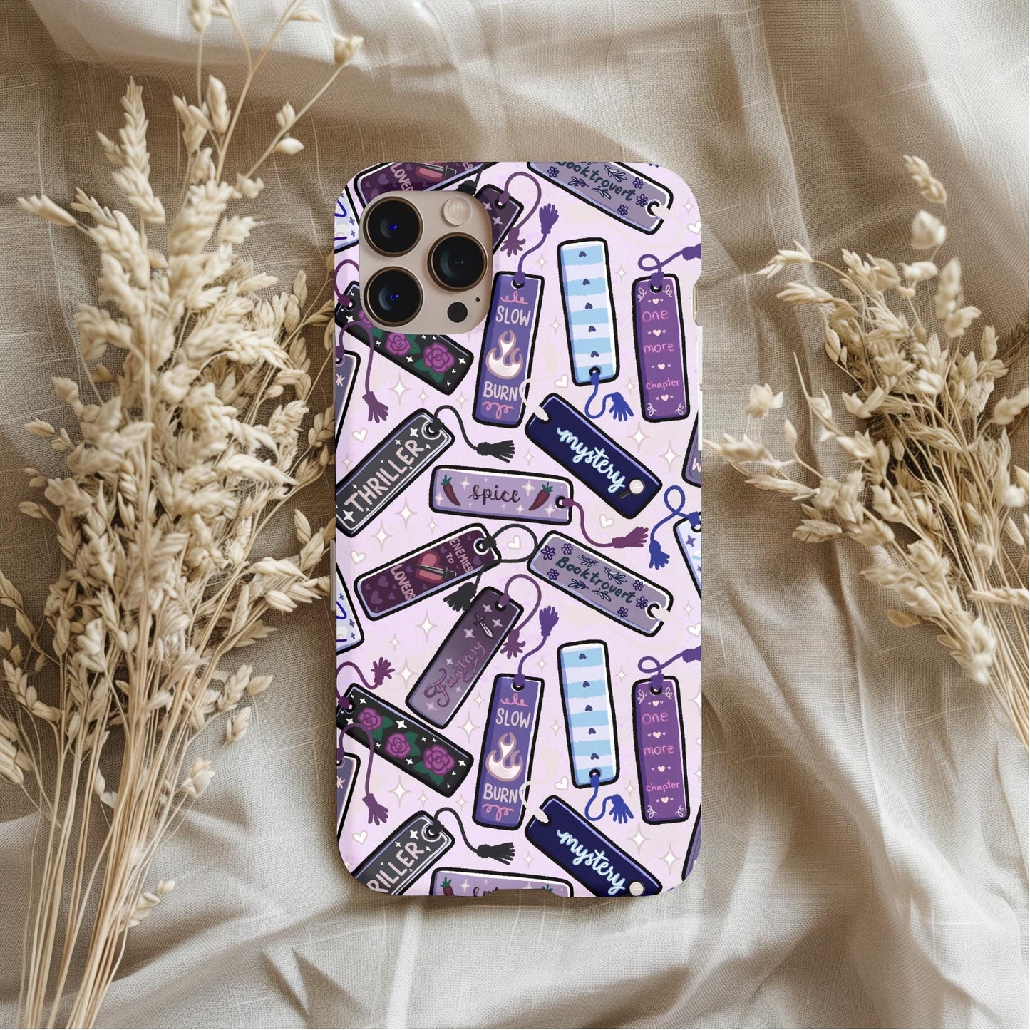 Bookmark Tropes Bookish Phone Case