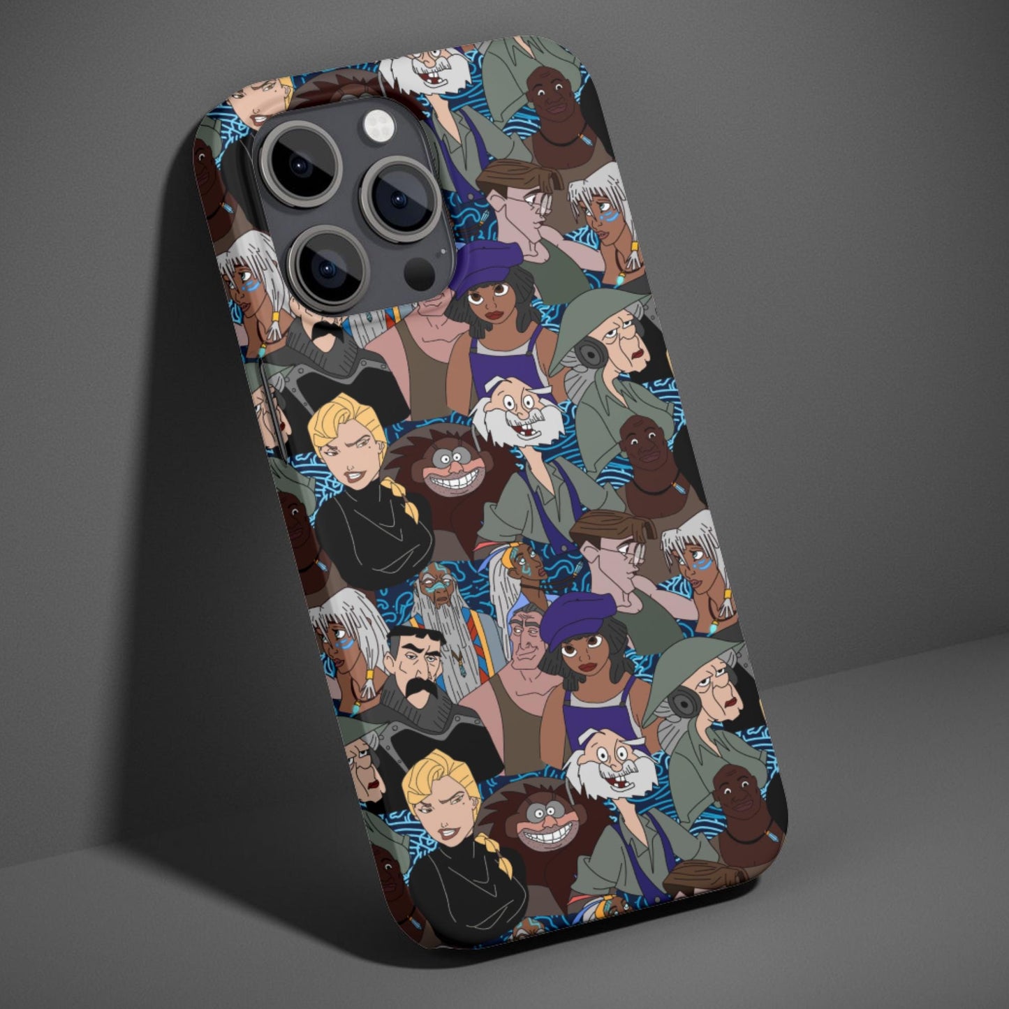 Atlantis Lost Empire Collage Phone Case