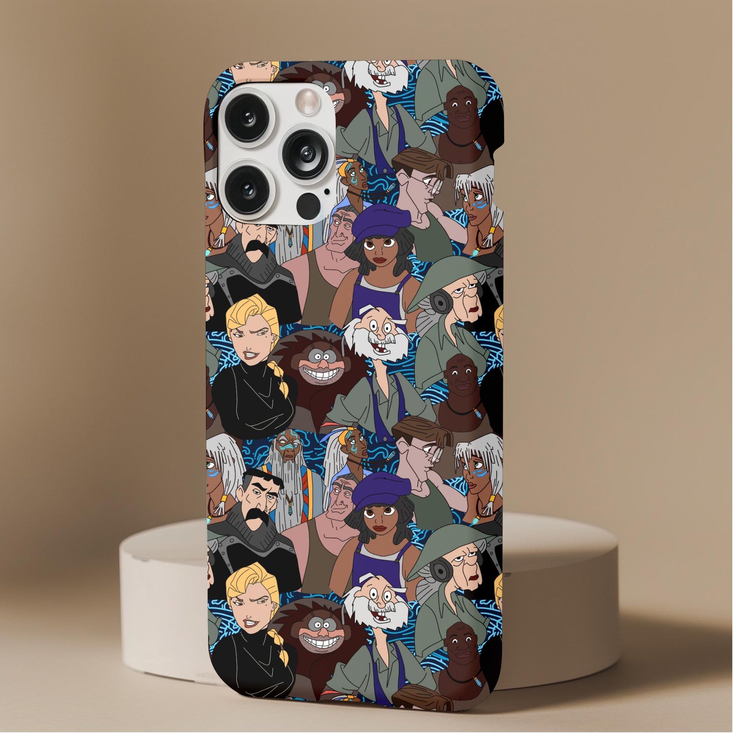 Atlantis Lost Empire Collage Phone Case