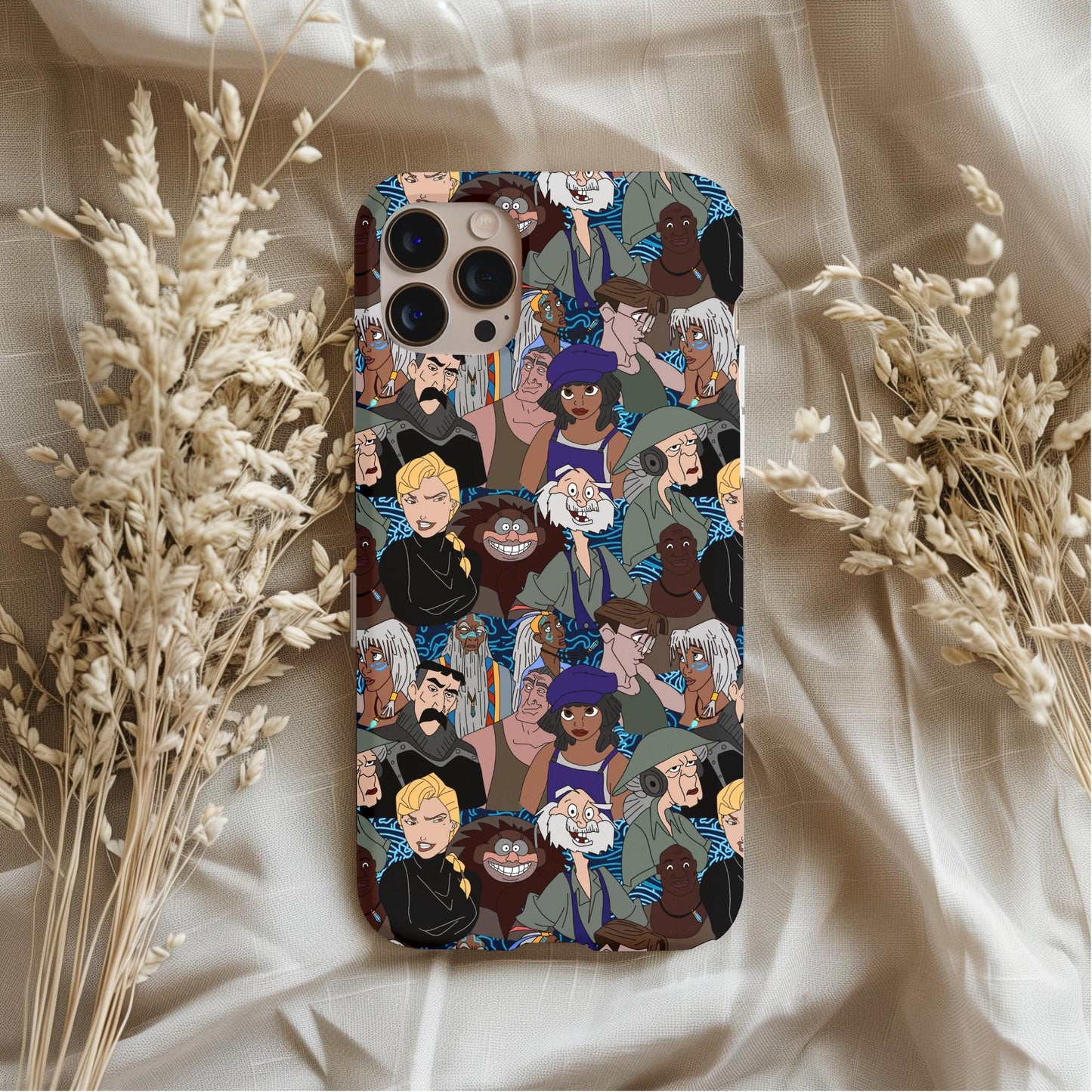 Atlantis Lost Empire Collage Phone Case