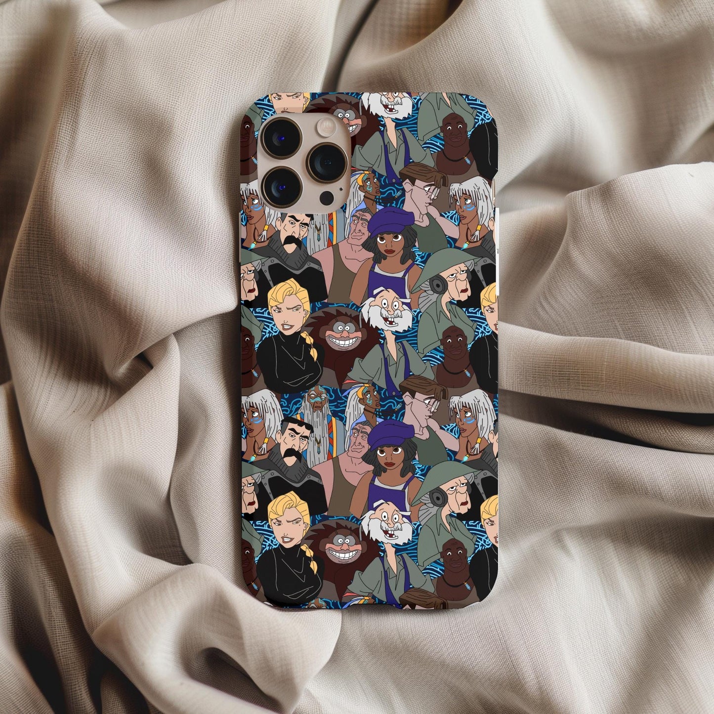 Atlantis Lost Empire Collage Phone Case