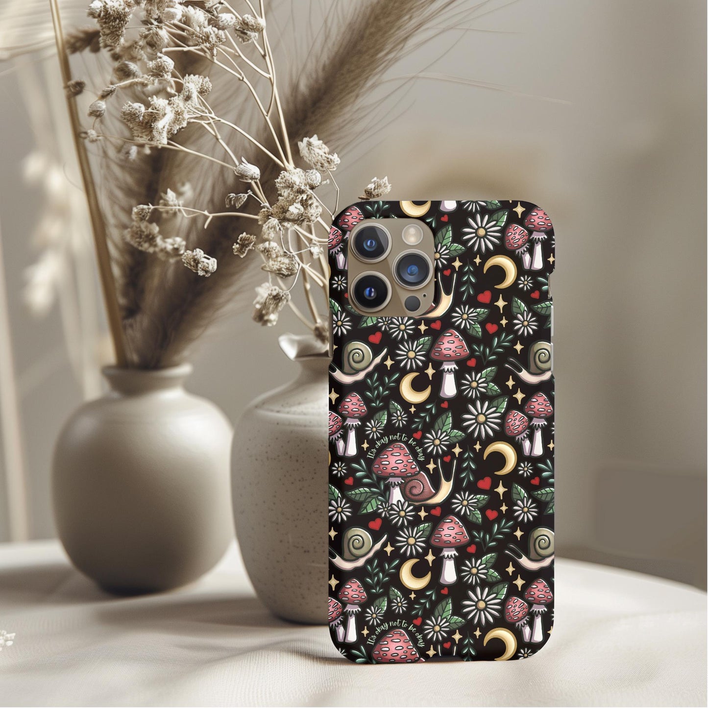 Cottagecore It's OK To Not Be OK Phone Case