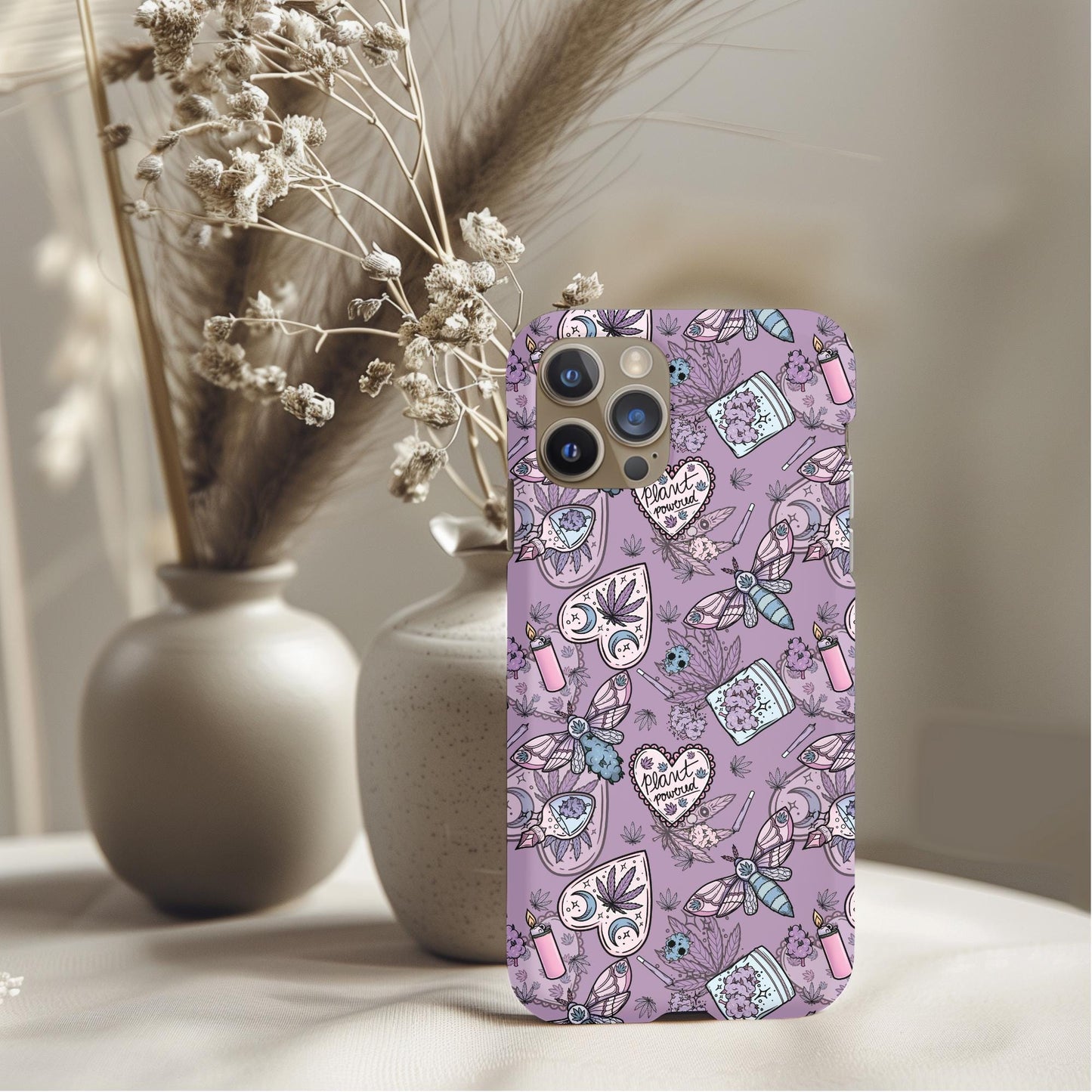 Weed Witch Plant Powered 420 Phone Case