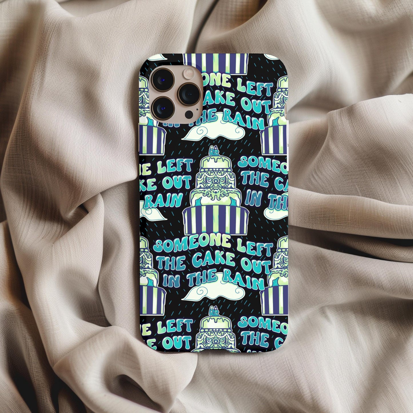 Cake In the Rain Beetlejuice Phone Case